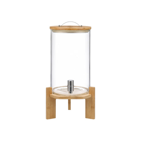 DISPENSADOR BOROSILICATO 8 LT C/TAPA Y LLAVE