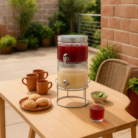DISPENSADOR DE VIDRIO DOBLE 5.5 LT