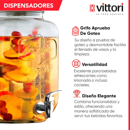 DISPENSADOR YORKSHIRE C/BASE 8 LT