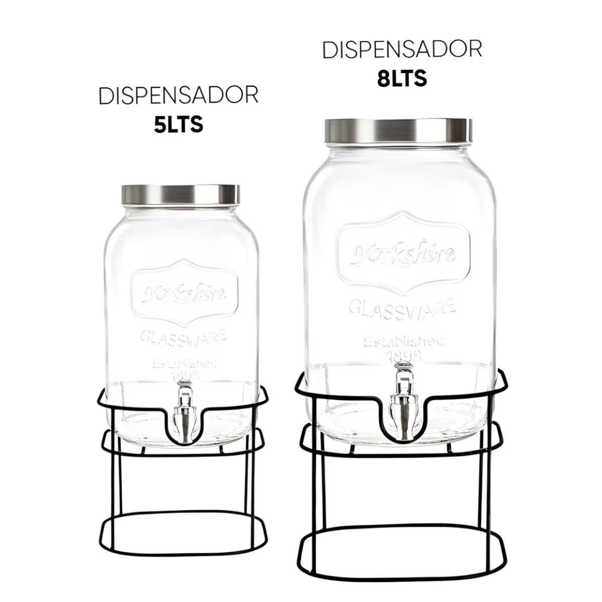 DISPENSADOR YORKSHIRE C/BASE 8 LT
