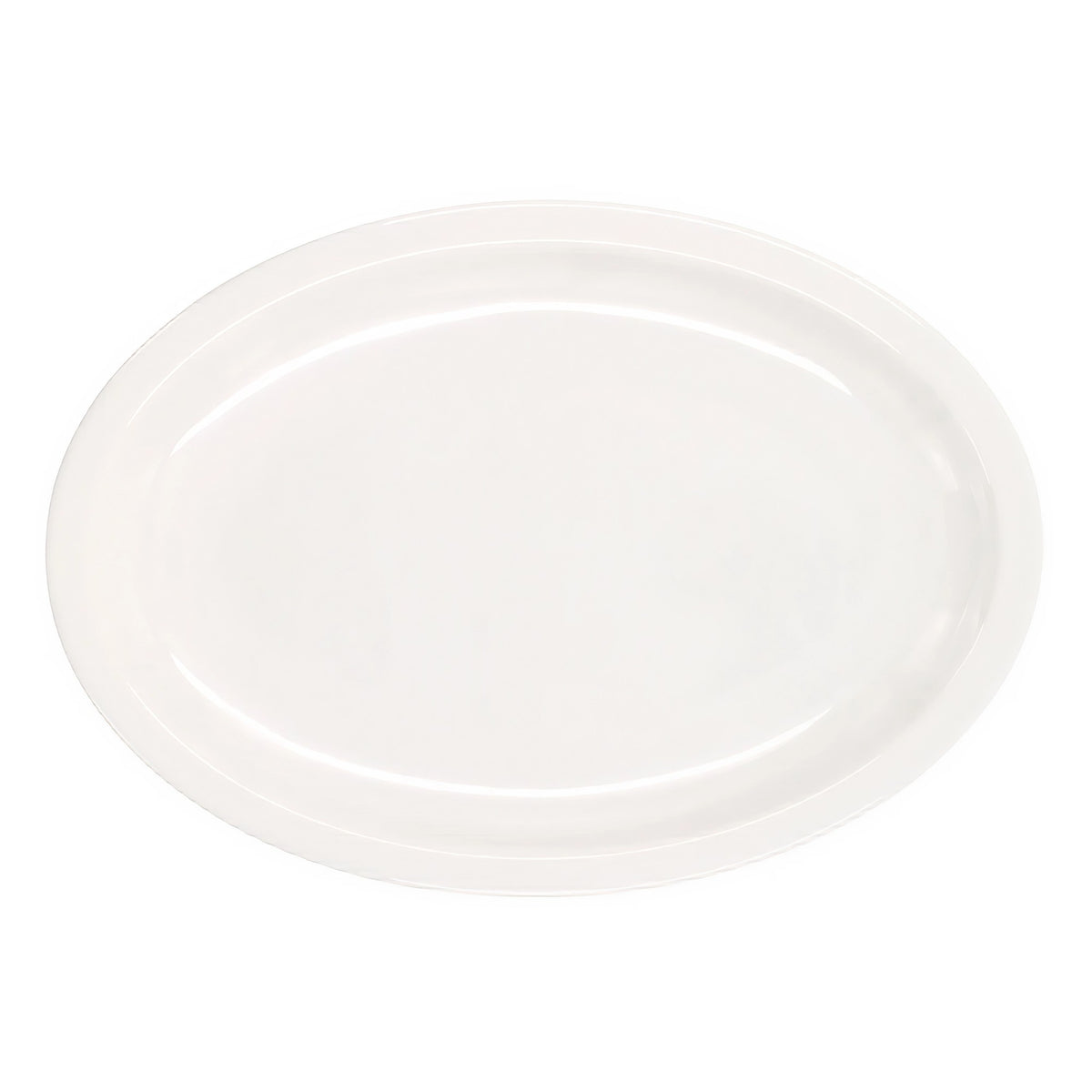 DM PLATO OVALADO 11.5" BLANCO 30 CM