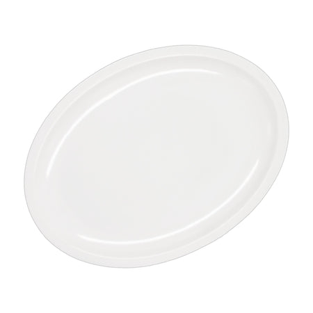 DM PLATO OVALADO 13.5" BLANCO 34 CM