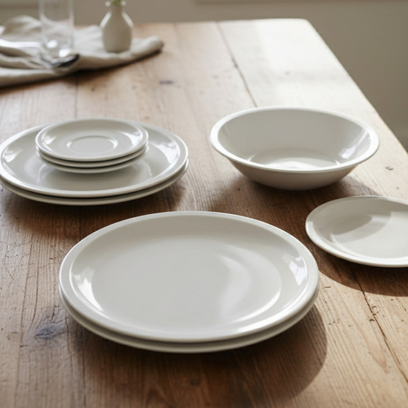 DM PLATO TRINCHE 9.0" BLANCO 23 CM