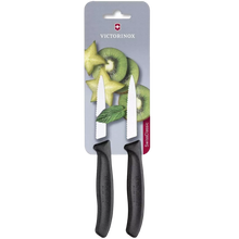 Cargar imagen en el visor de la galería, SET 2 PZ CUCHILLO MONDADOR 08 CM NEGRO
