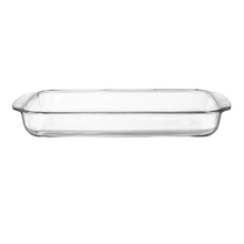 Cargar imagen en el visor de la galería, BANDEJA RECTANGULAR 2.73 LT GLASSIA
