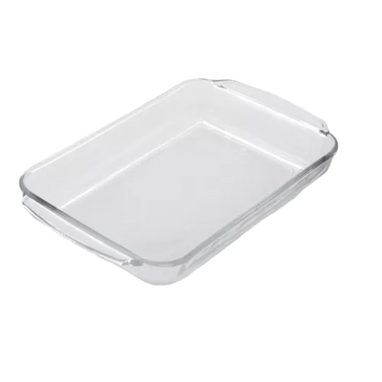 BANDEJA RECTANGULAR 2.73 LT GLASSIA