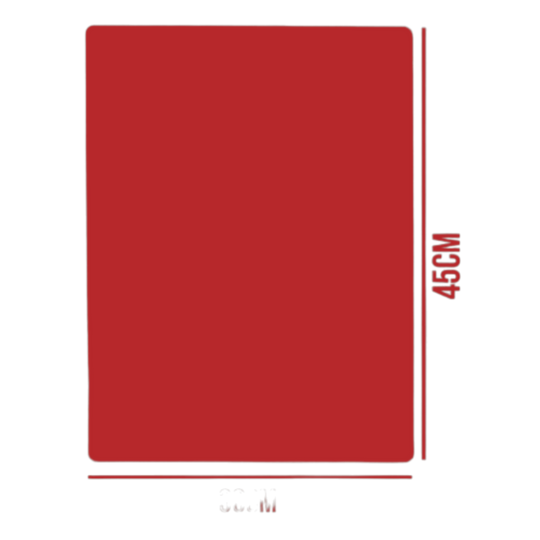 TABLA DE PICAR TAVOLA 12x18x1" ROJA