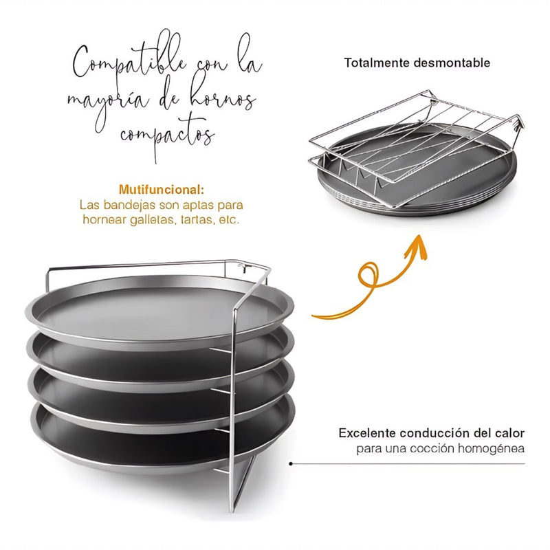 SOPORTE P/ PIZZA LACOR