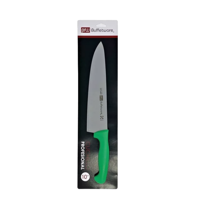 CUCHILLO CHEF 10 PG MGO VERDE