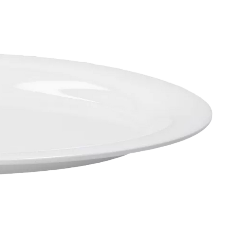 PLATO OVALADO 30.5 CM BLANCO