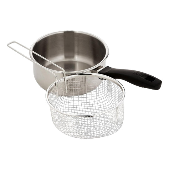 CAZO CON CESTILLO INDUKTION 18 CM