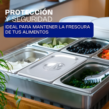 Cargar imagen en el visor de la galería, TAPA AC INOX 1/1
