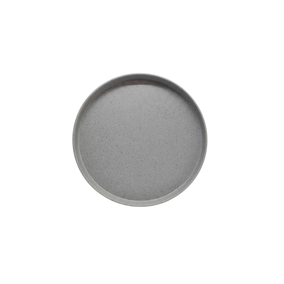 ECO GRAY PLATON REDONDO 23 CM