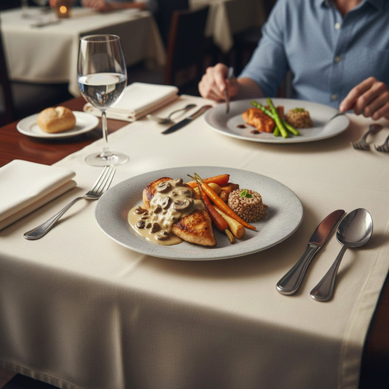 ECO GRAY PLATO TRINCHE 23 CM