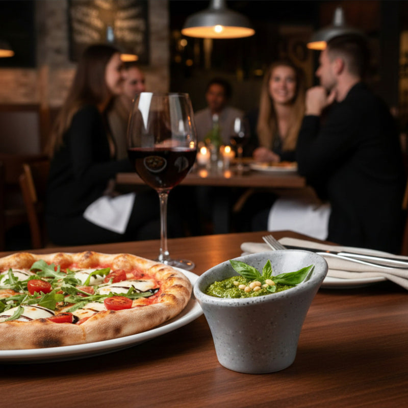 ECO GRAY RAMEQUIN INCLINADO 7 CM