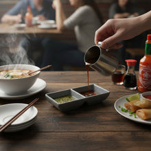 Cargar imagen en el visor de la galería, ECO GRAY SALSERA 2 COMPARTIMENTOS
