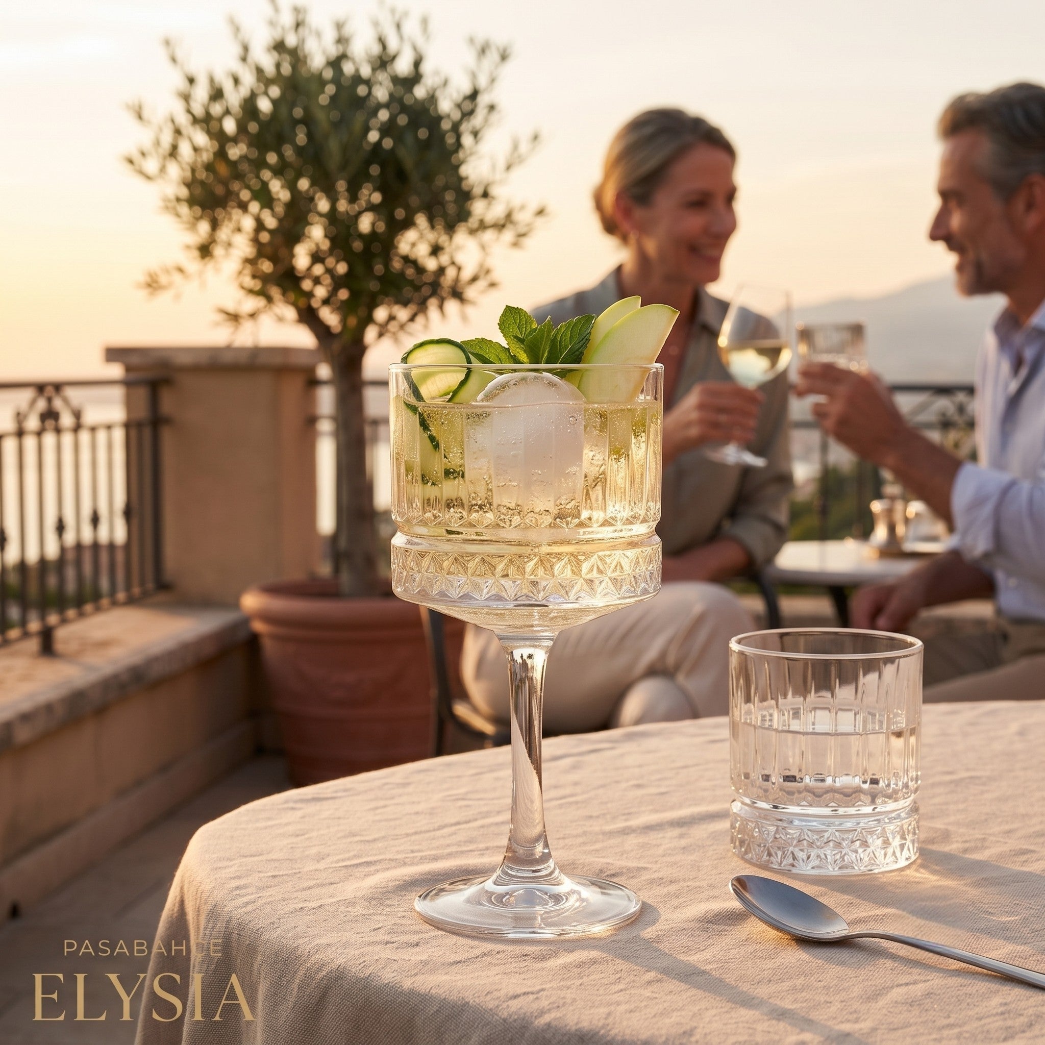 ELYSIA GIN COCKTAIL 500ML/16.5oz