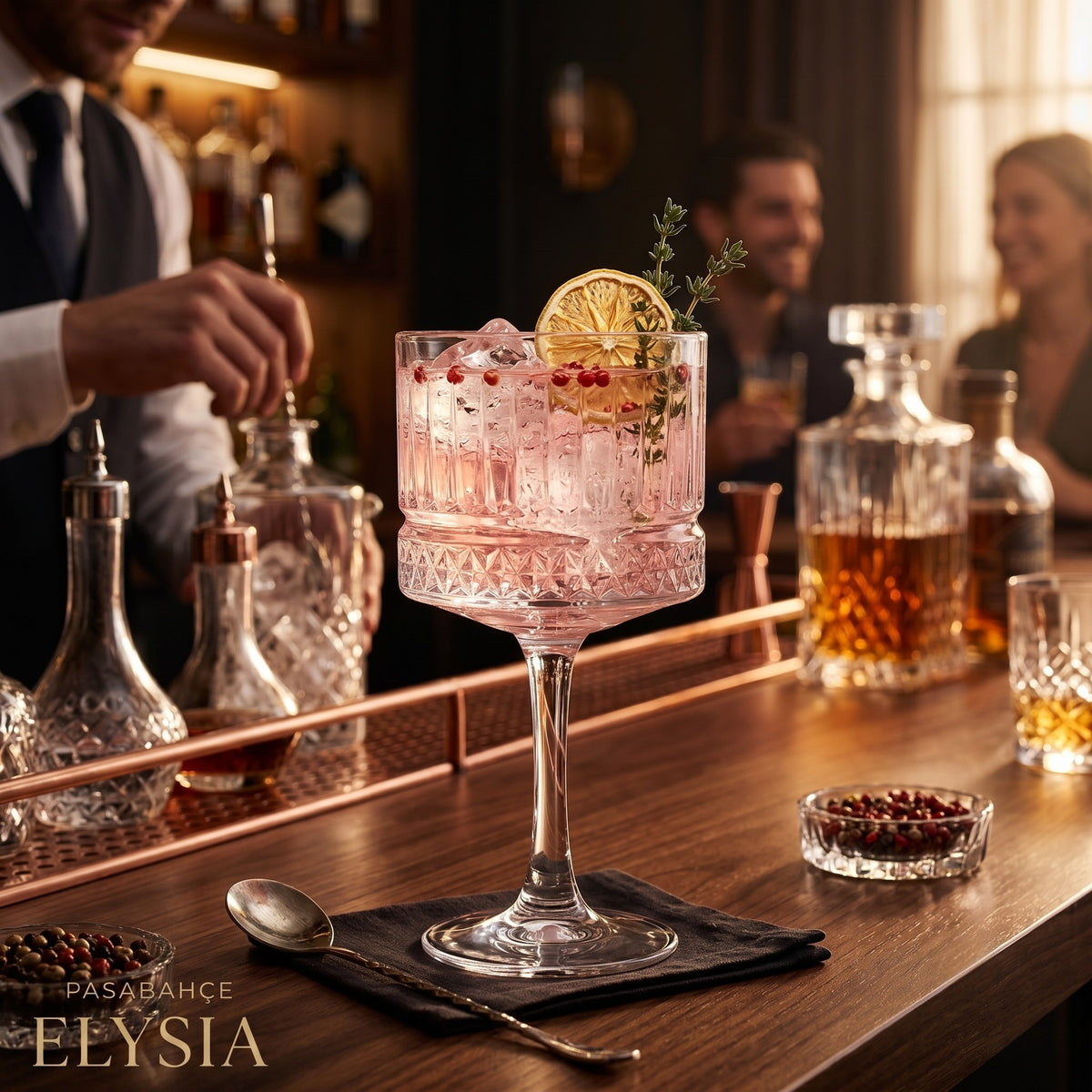 ELYSIA GIN COCKTAIL 500ML/16.5oz