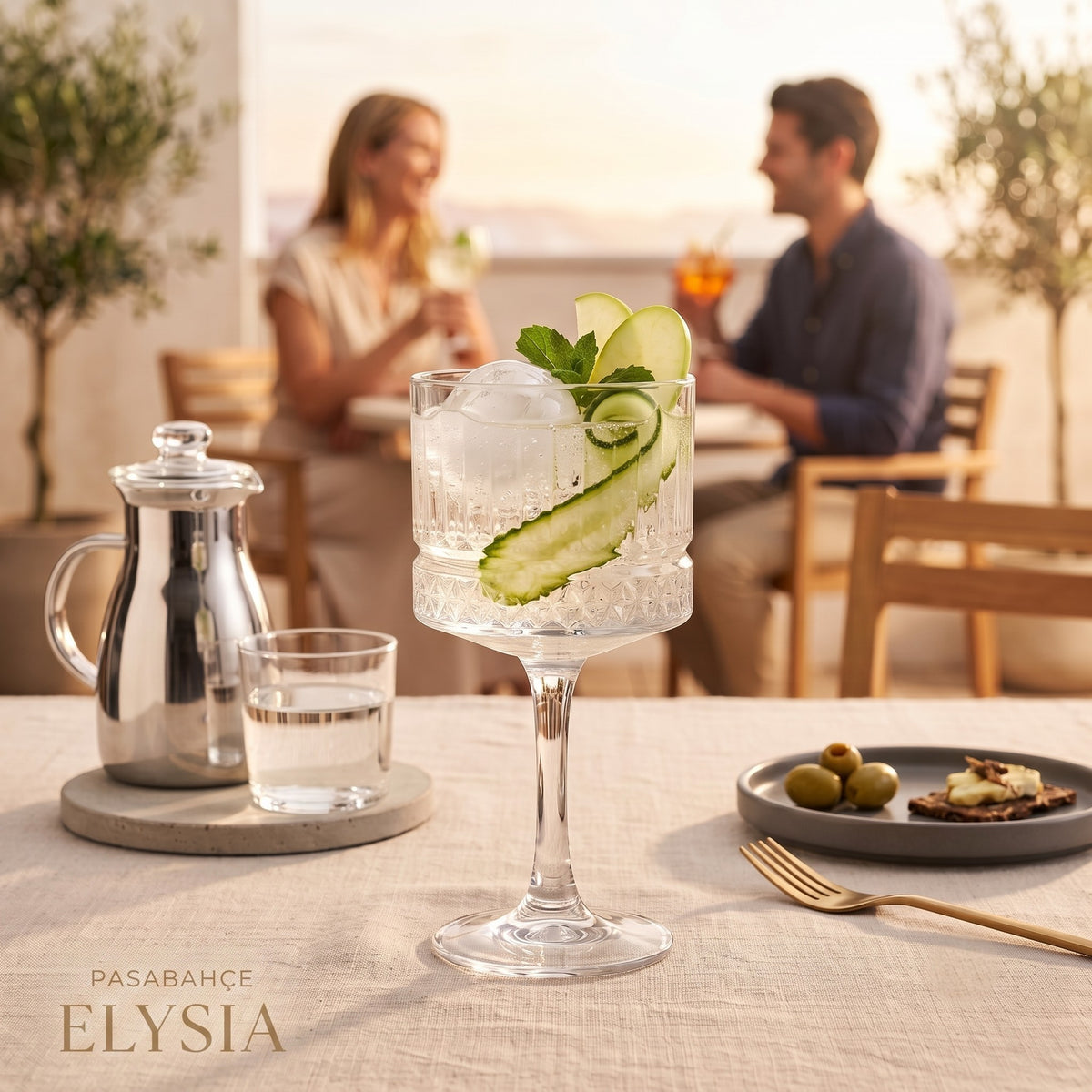 ELYSIA GIN COCKTAIL 500ML/16.5oz