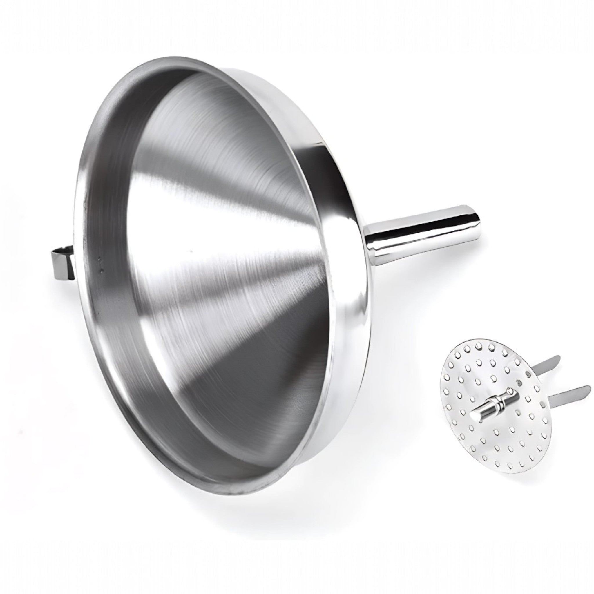 EMBUDO C/COLADOR REMOVIBLE 5" AC INOX