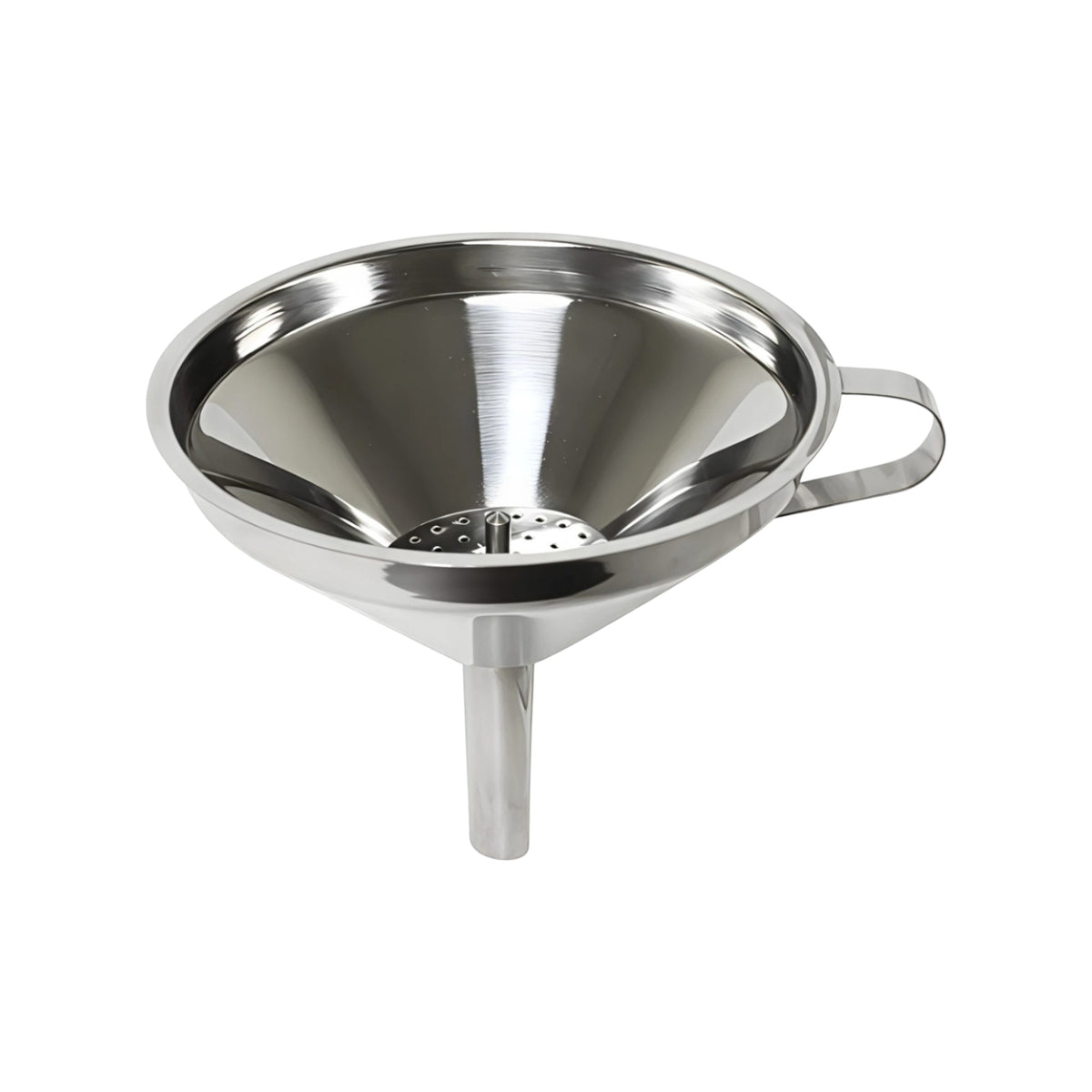 EMBUDO C/COLADOR REMOVIBLE 5" AC INOX