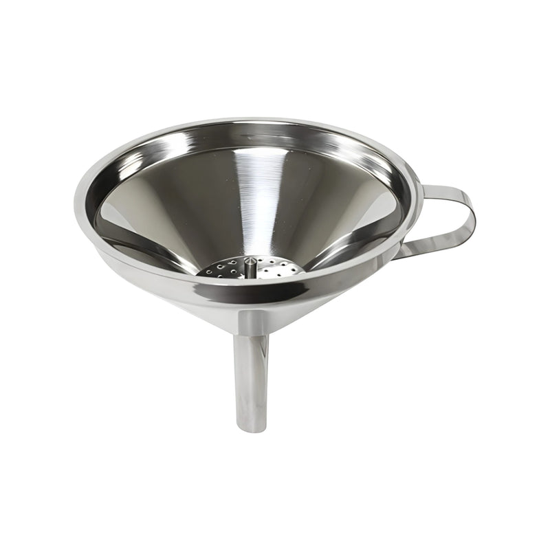 EMBUDO C/COLADOR REMOVIBLE 5" AC INOX