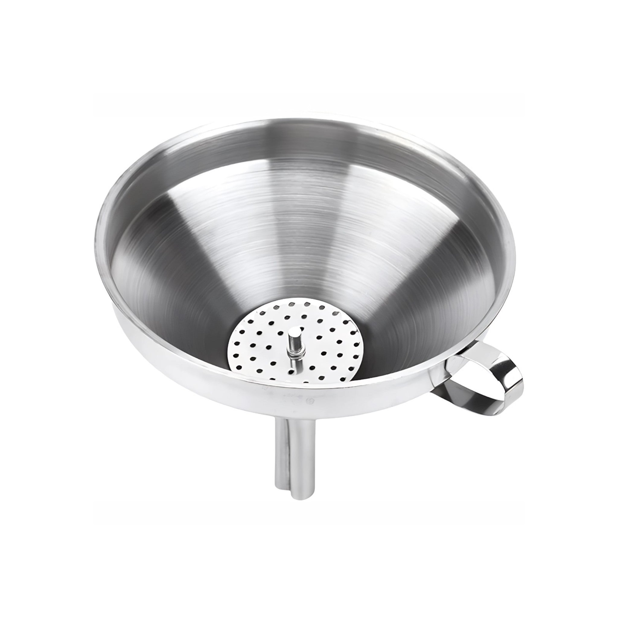 EMBUDO C/COLADOR REMOVIBLE 6" AC INOX