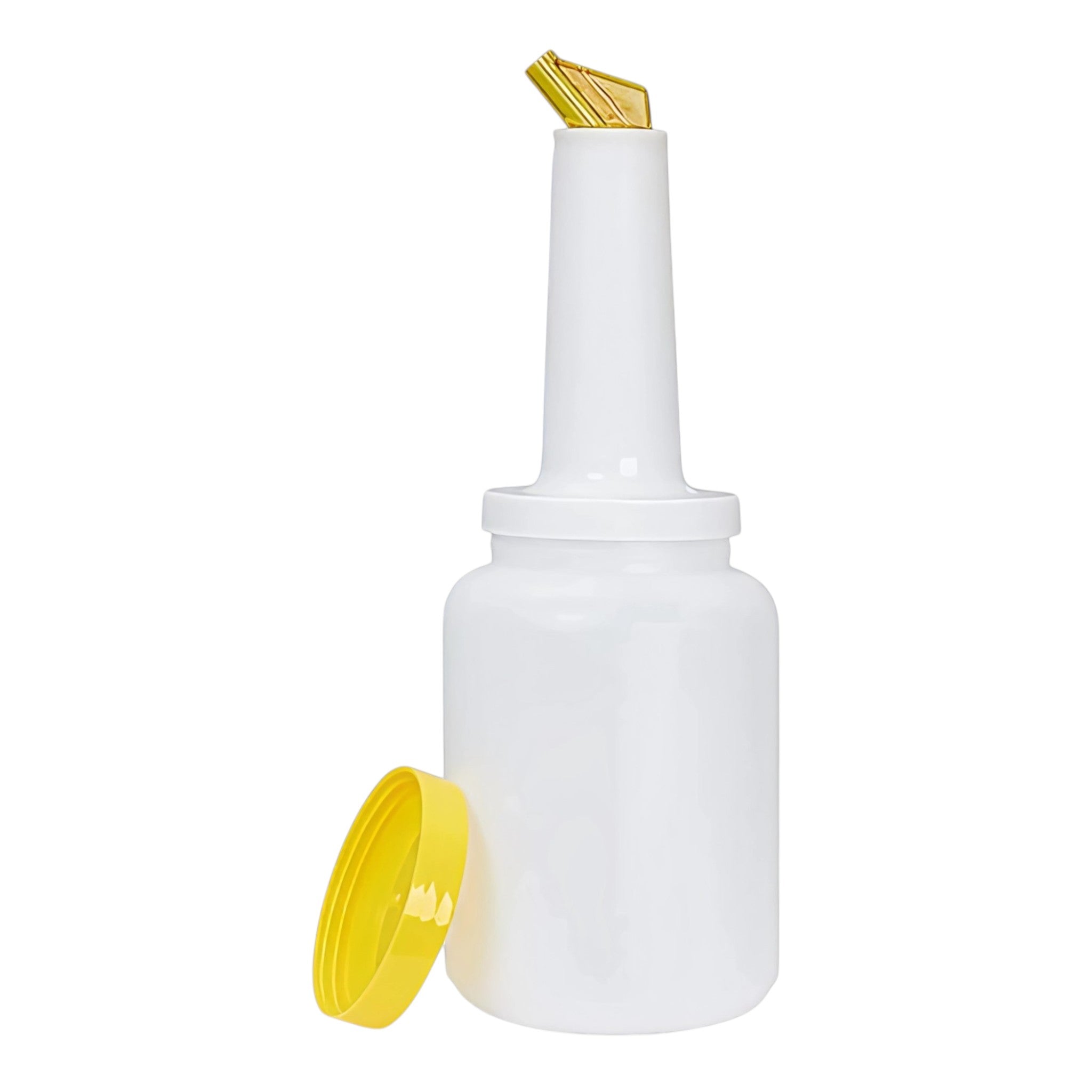 ENVASE MEZCLA C/BOQUILLA 2 QT AMARILLO