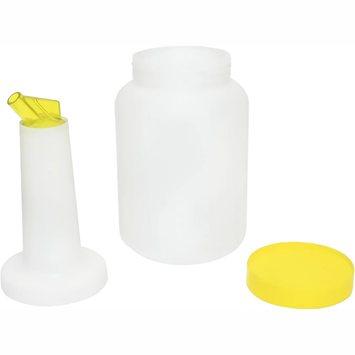 ENVASE MEZCLA C/BOQUILLA 2 QT AMARILLO