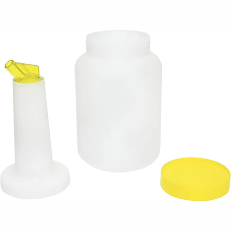 ENVASE MEZCLA C/BOQUILLA 2 QT AMARILLO