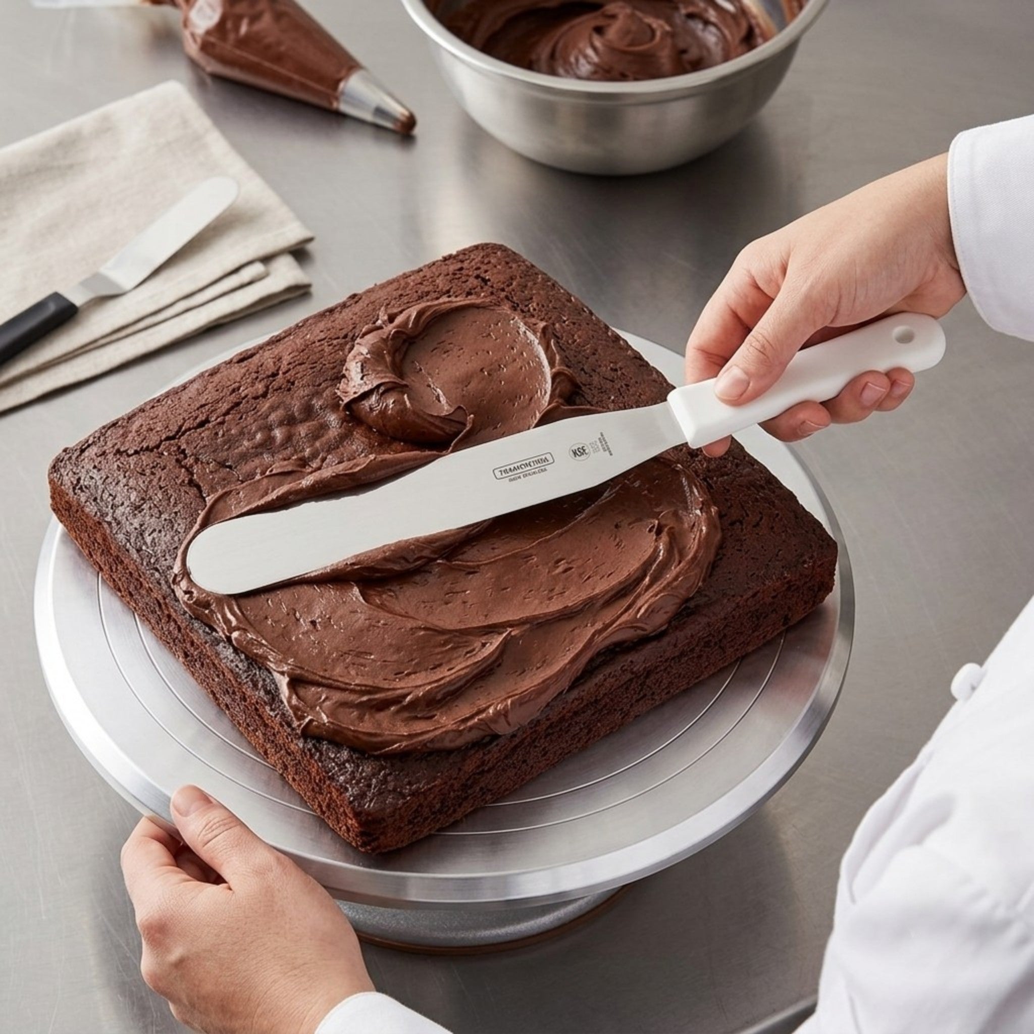 ESPATULA REPOSTERA 12" PLANA
