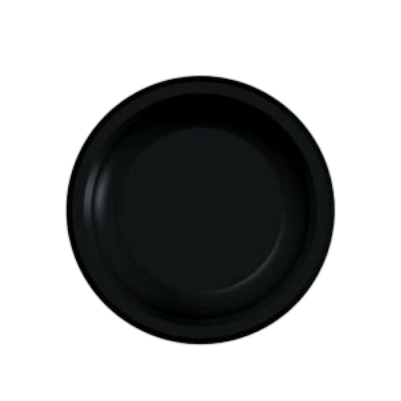 PLATO EXTENDIDO 8" NEGRO