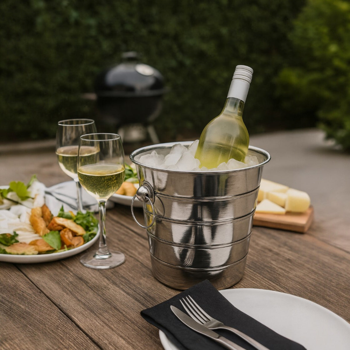 HIELERA INOX P/CHAMPAGNE