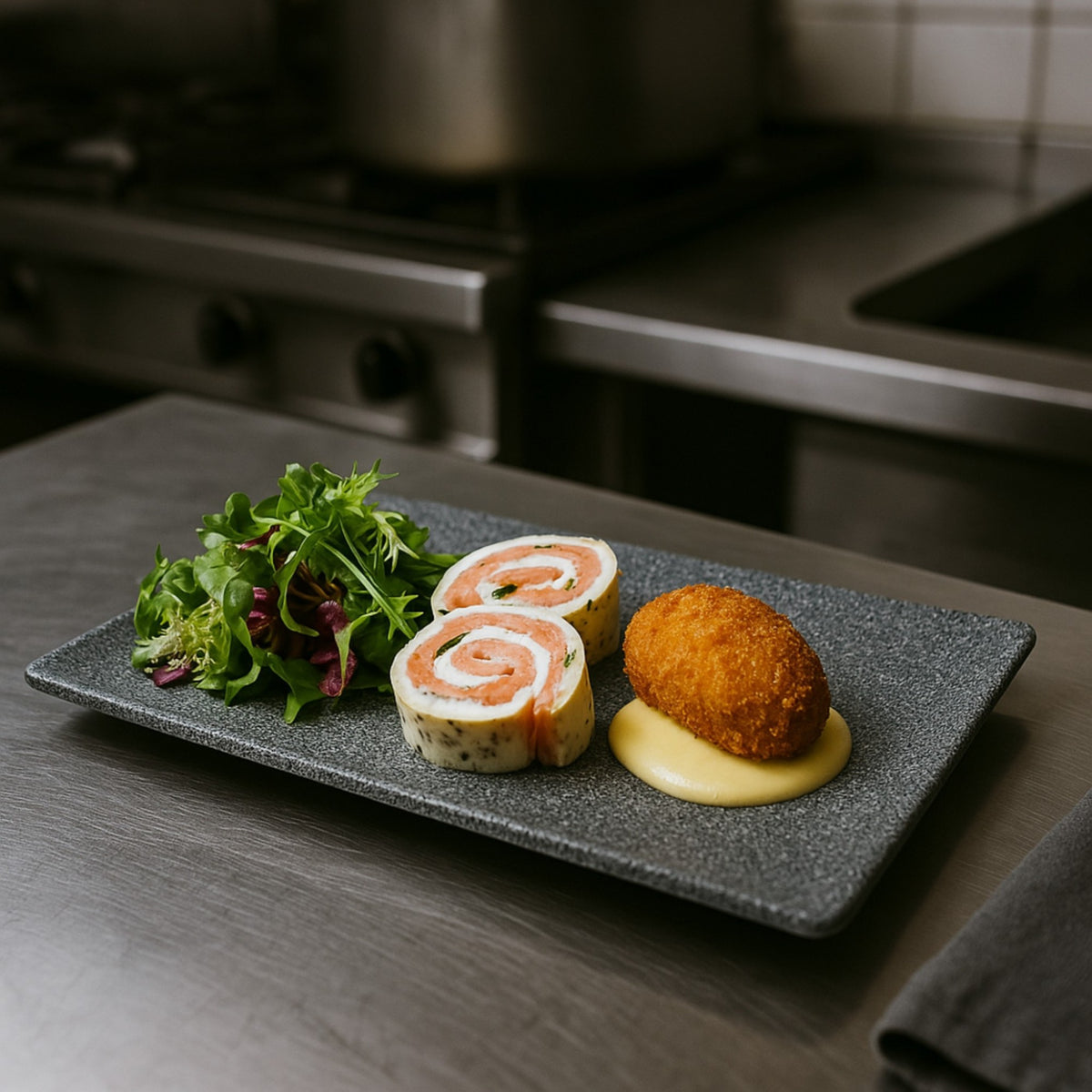 HORECA BANDEJA RECT 28x19 GRAY