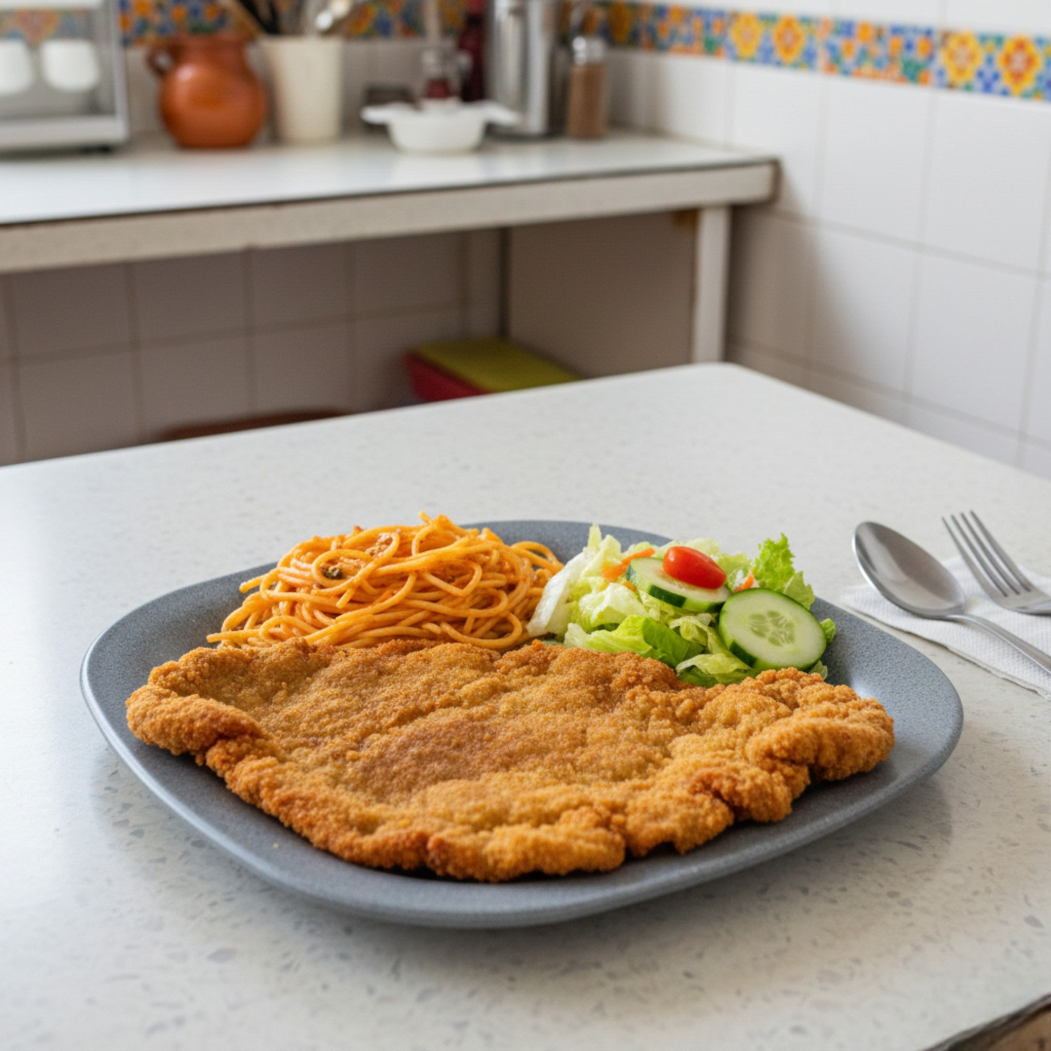 HORECA PLATO CUAD 10" GRAY