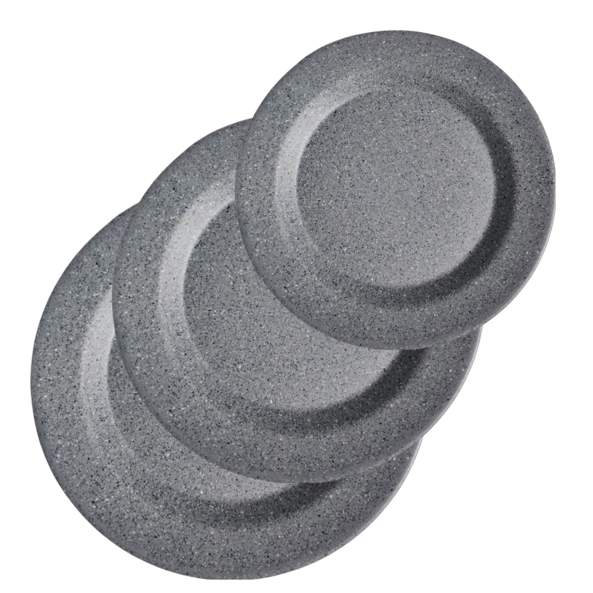 HORECA PLATO TRINCHE 09" GRAY 23 CM