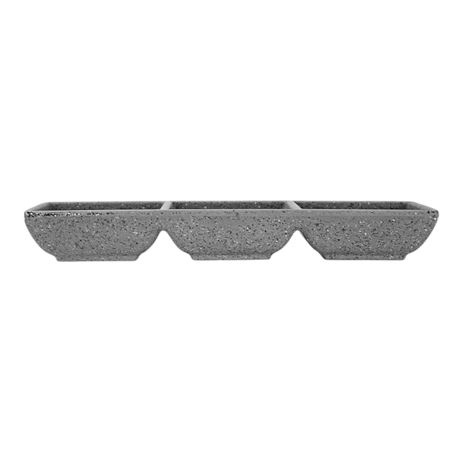 HORECA SALSERA 3 CAV 21x07 CM GRAY