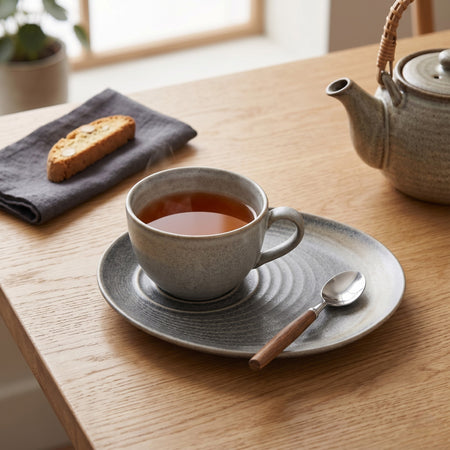 HORNFELS PLATO P/TAZA 20x17 CM RIPPLE