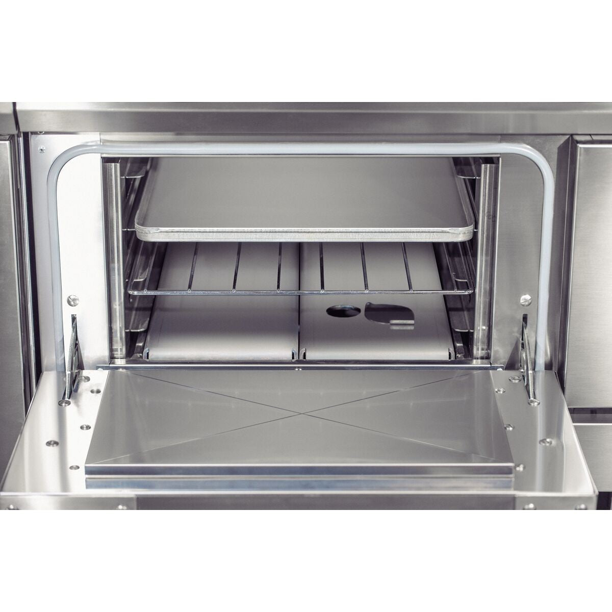 HORNO A GAS 80x80 CM AC INOX AMERICA