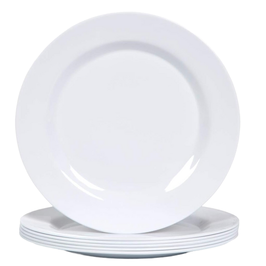 PLATO HORECA TRINCHE 10" BLANCO