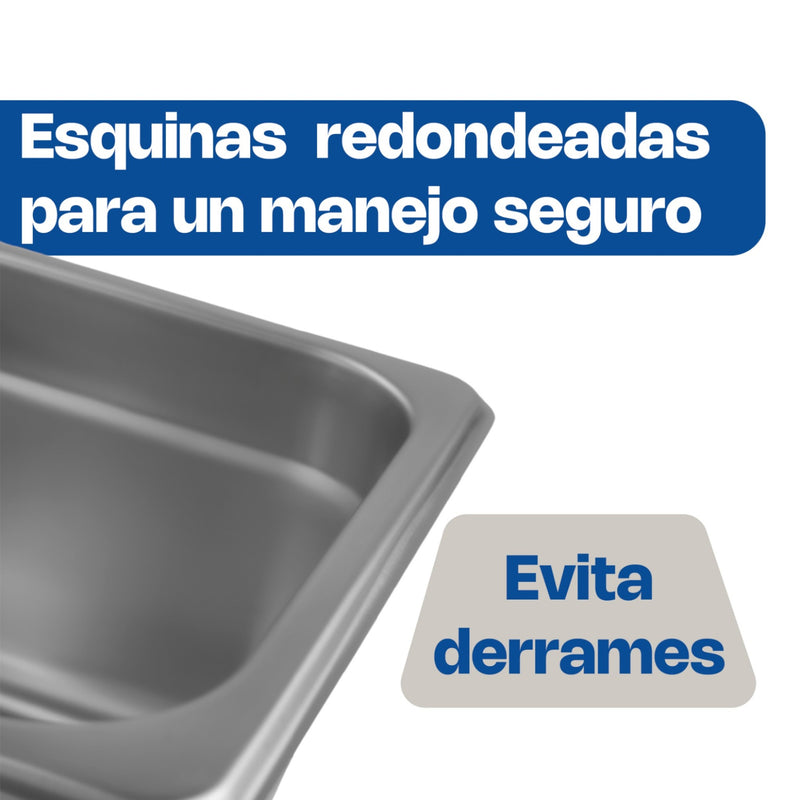 INSERTO ACERO INOXIDABLE 1/6x4.0"