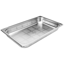 Cargar imagen en el visor de la galería, INSERTO AC INOX PERFO 1/1 2.5&quot; CALEDONIA
