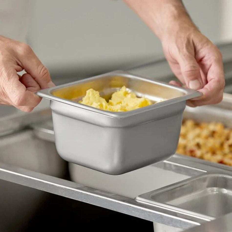 INSERTO AC INOX 1/6x4.0" BUFFETWARE