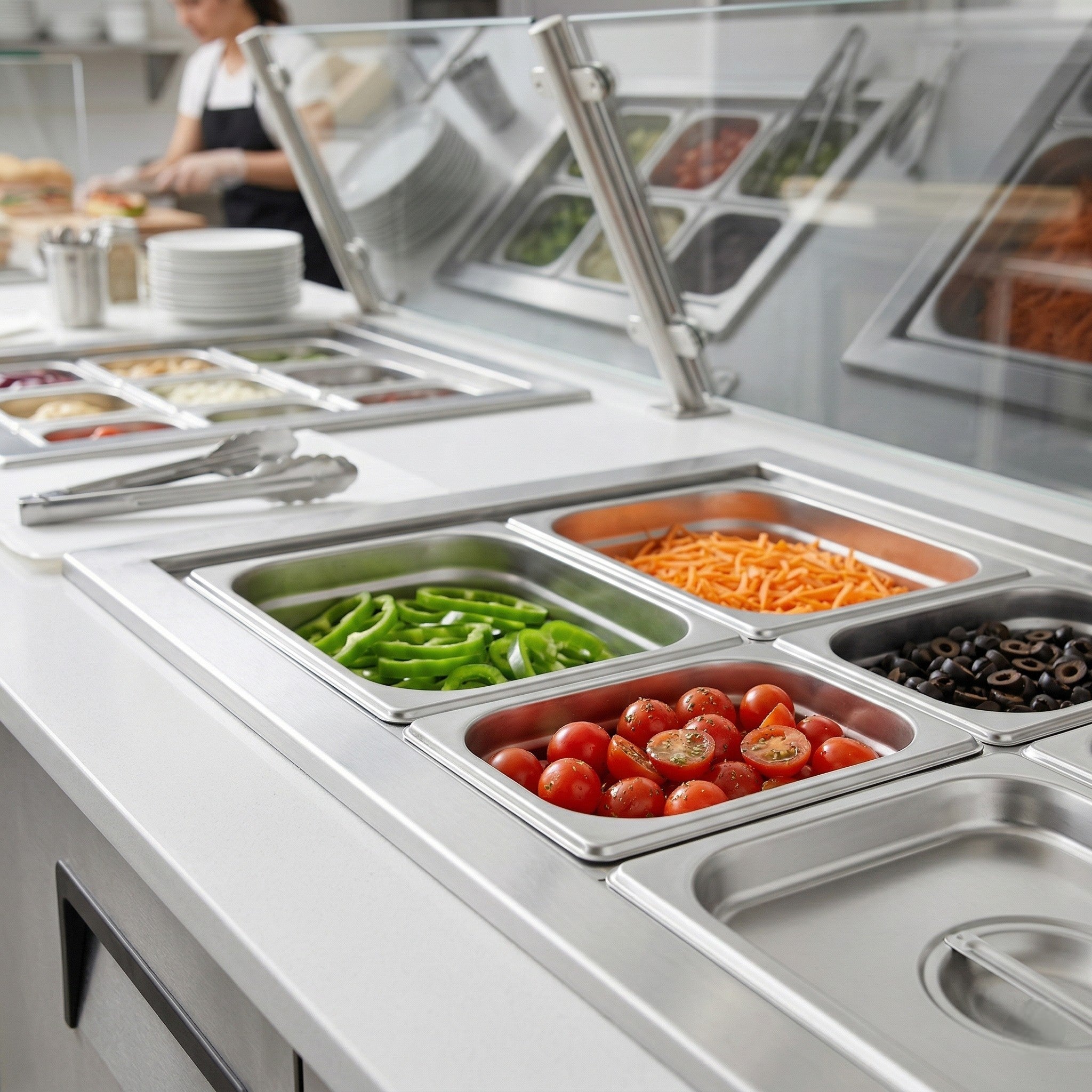 INSERTO AC INOX 1/9x4.0" BUFFETWARE