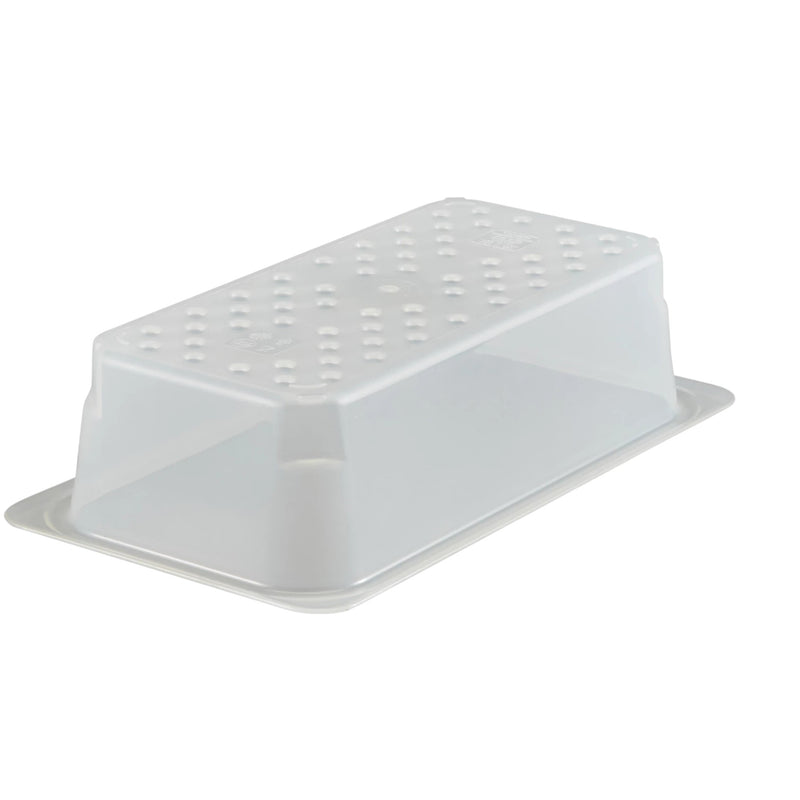 INSERTO CALADO 1/3 x 3" TRANSLUCIDO