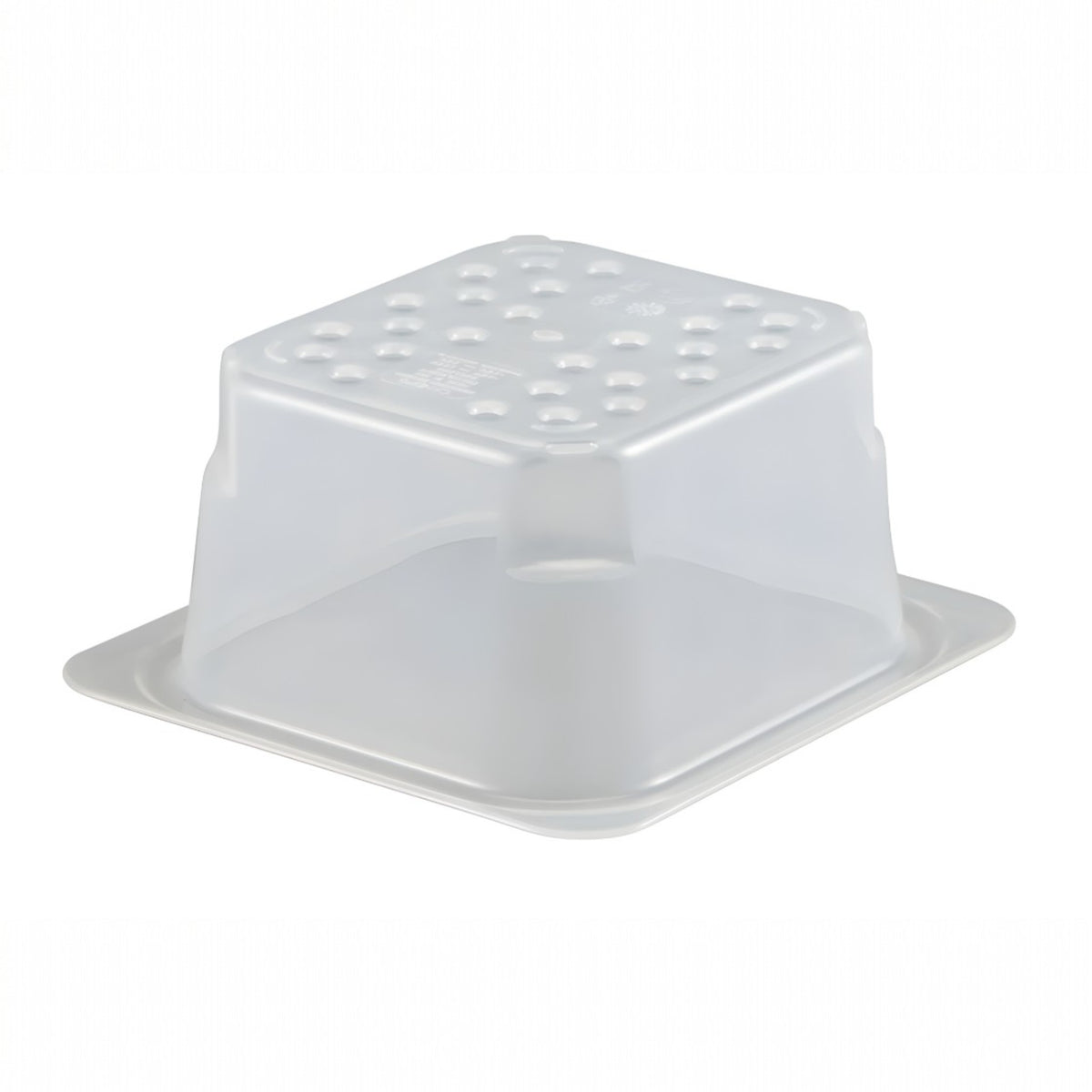 INSERTO CALADO 1/6 x 3" TRANSLUCIDO