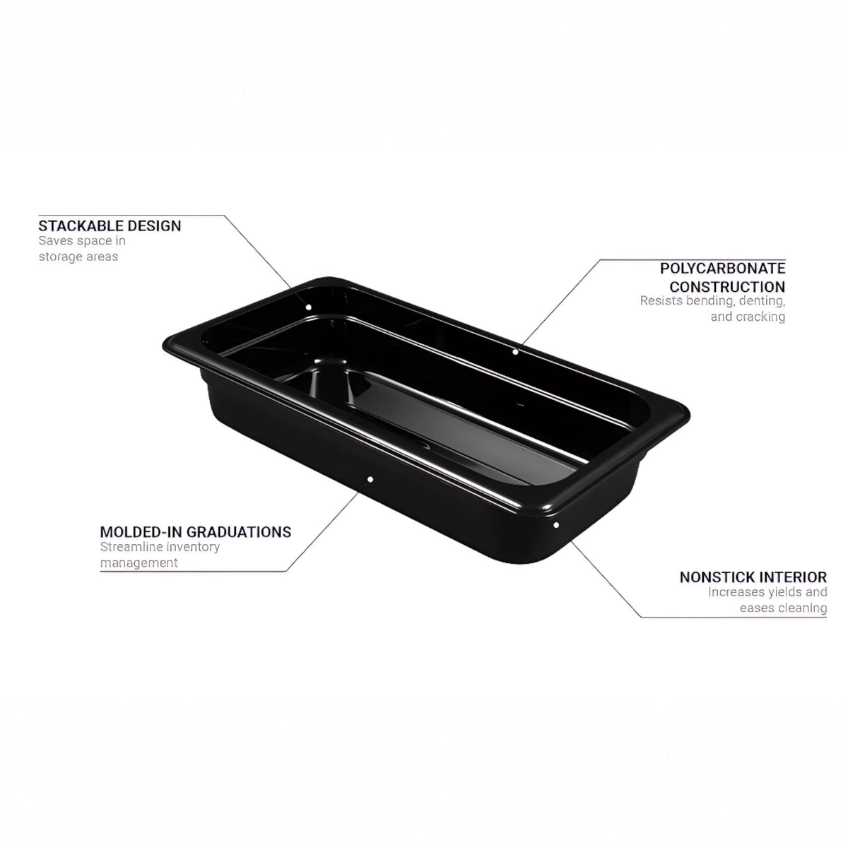 INSERTO CAMWEAR 1/3x2.5" NEGRO