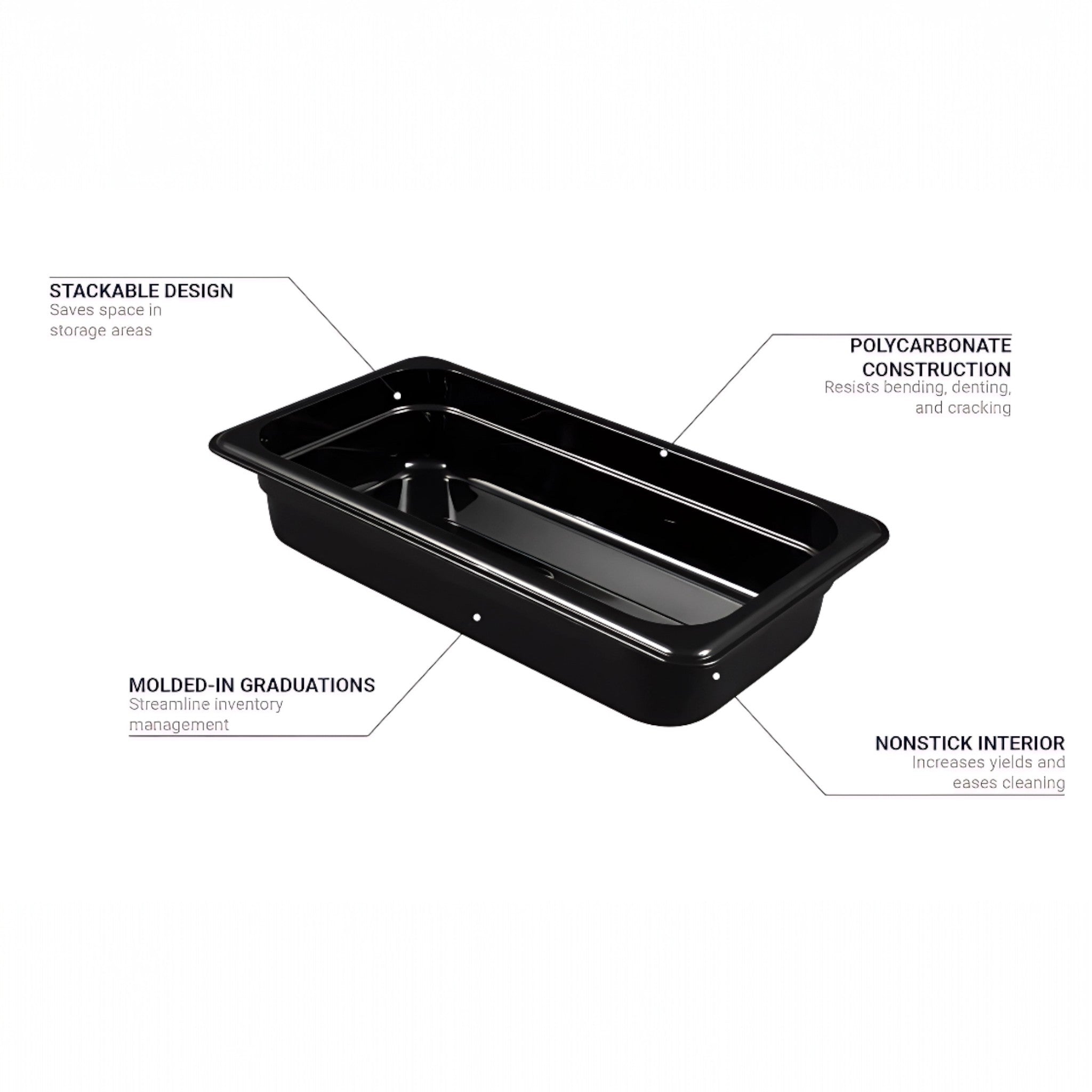 INSERTO CAMWEAR 1/3x2.5" NEGRO