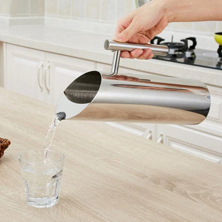 JARRA TUBULAR P/AGUA 1.5 LT ACERO INOX