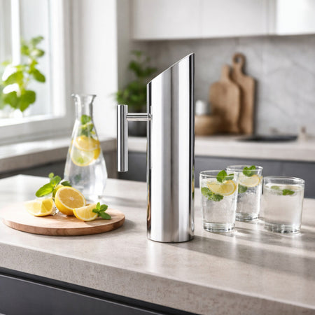 JARRA TUBULAR P/AGUA 2.0 LT ACERO INOX
